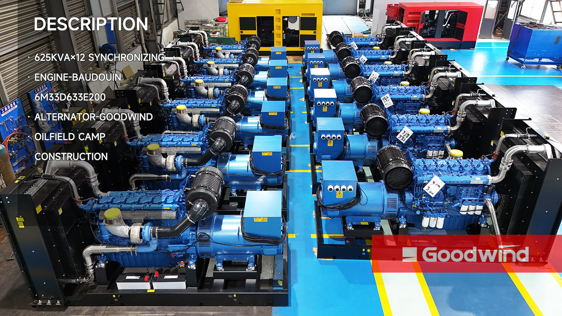 Goodwind Power Generator - Baudouin gensets synchronizing