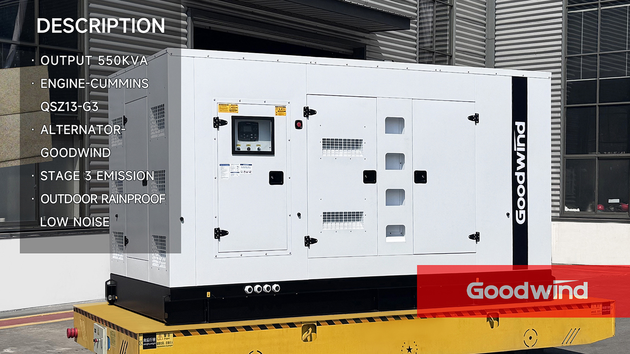 Goodwind Power Generator - Cummins silent series