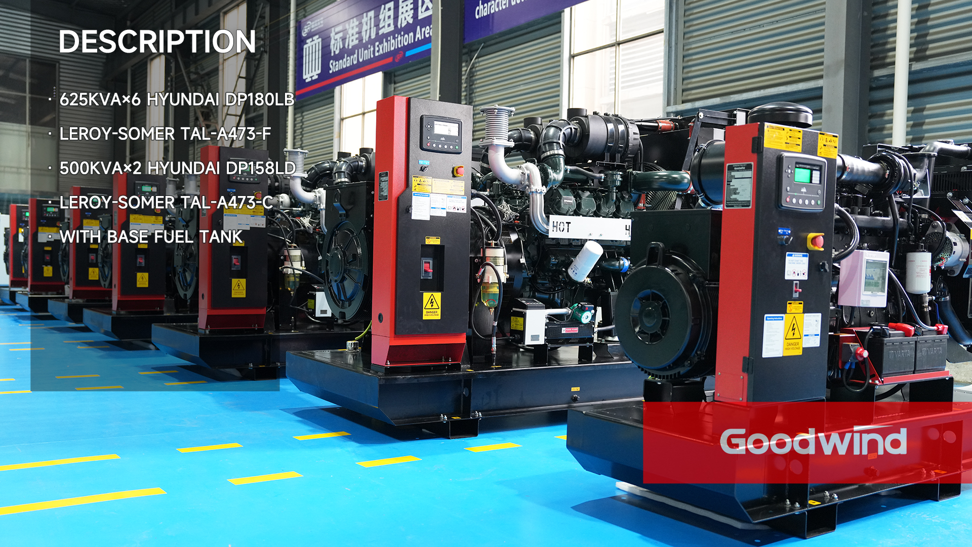 Goodwind Power Generator - Hyundai BP series