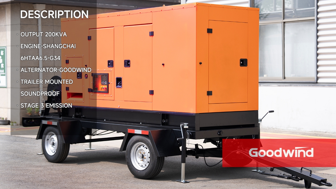 Goodwind Power Generator - Trailer silent series